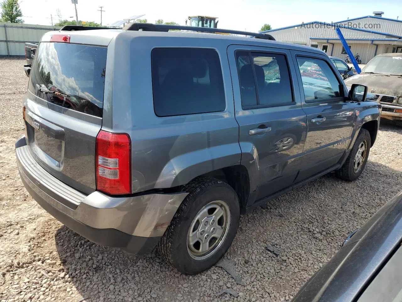 2014 Jeep Patriot Sport Gray vin: 1C4NJRBB9ED595484