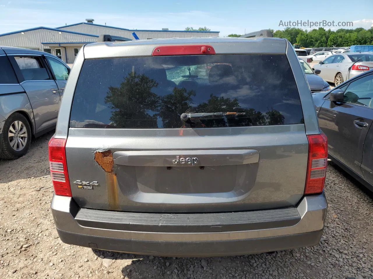 2014 Jeep Patriot Sport Gray vin: 1C4NJRBB9ED595484