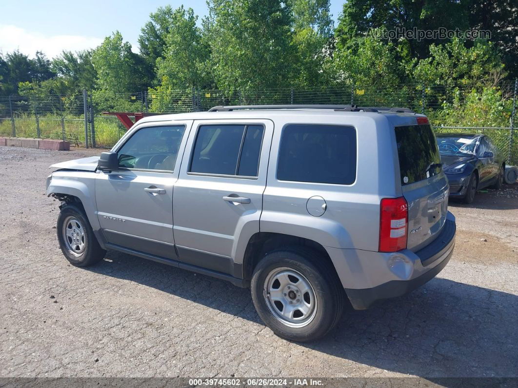 2014 Jeep Patriot Sport Silver vin: 1C4NJRBB9ED841496