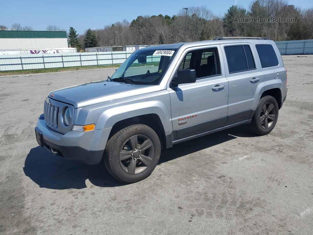 2016 Jeep Patriot Sport Silver vin: 1C4NJRBB9GD696401