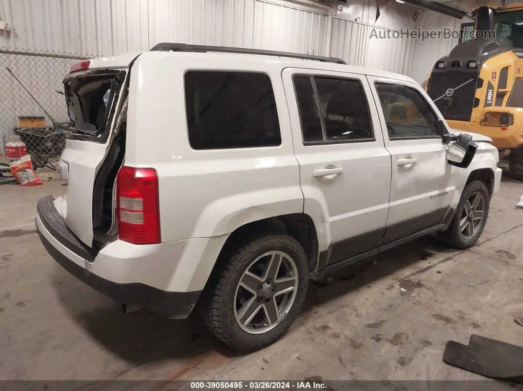 2016 Jeep Patriot Sport White vin: 1C4NJRBB9GD779438