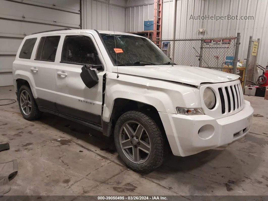 2016 Jeep Patriot Sport White vin: 1C4NJRBB9GD779438