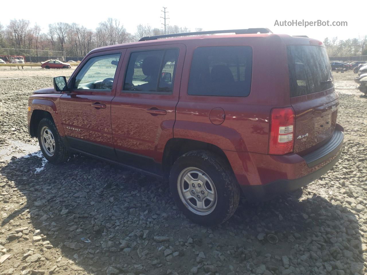 2014 Jeep Patriot Sport Red vin: 1C4NJRBBXED728429