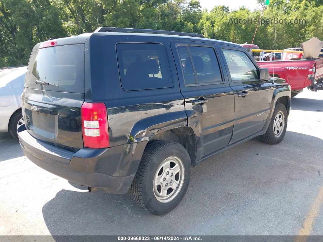 2014 Jeep Patriot Sport Black vin: 1C4NJRBBXED816168