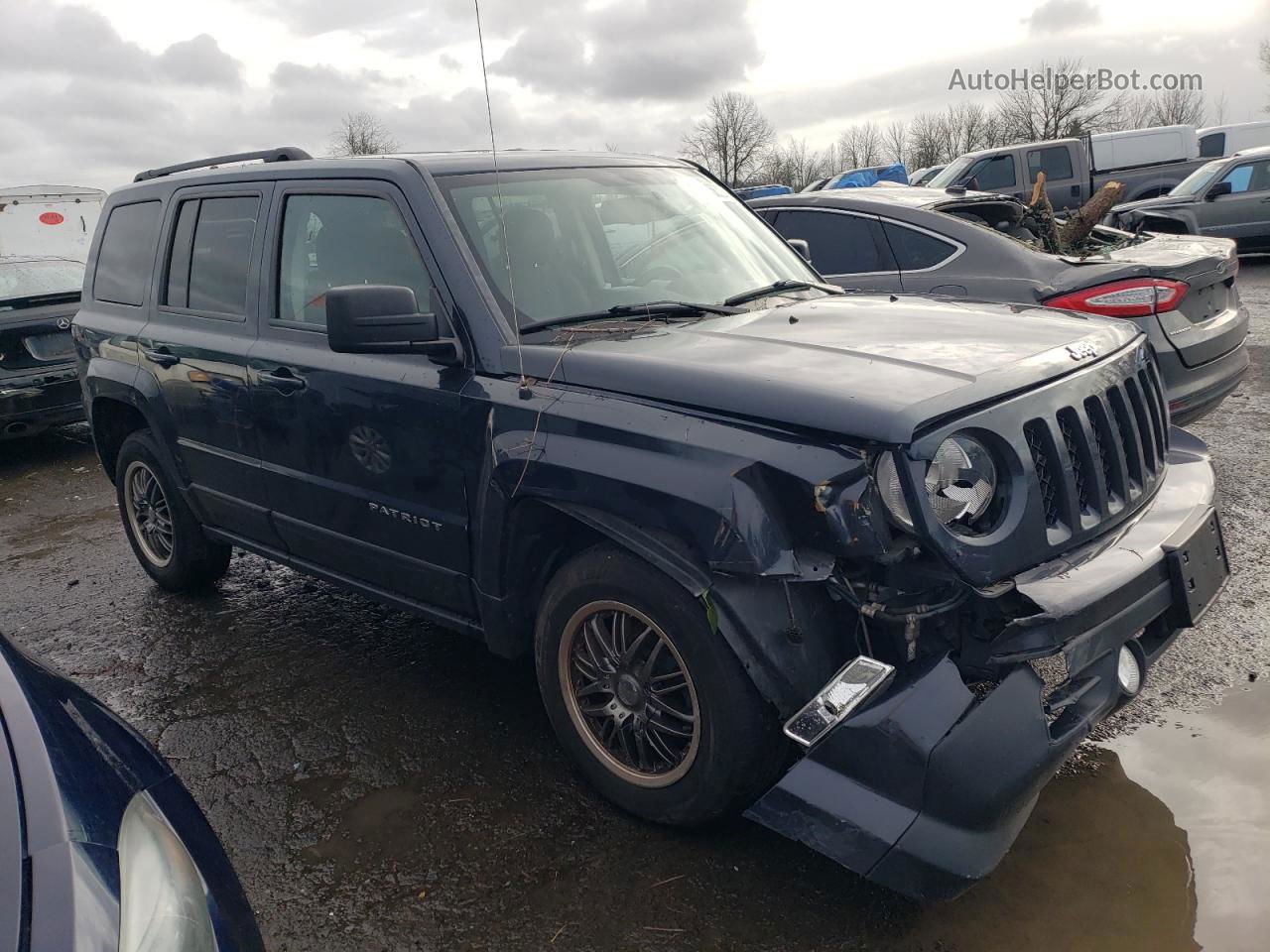 2016 Jeep Patriot Sport Blue vin: 1C4NJRBBXGD531960