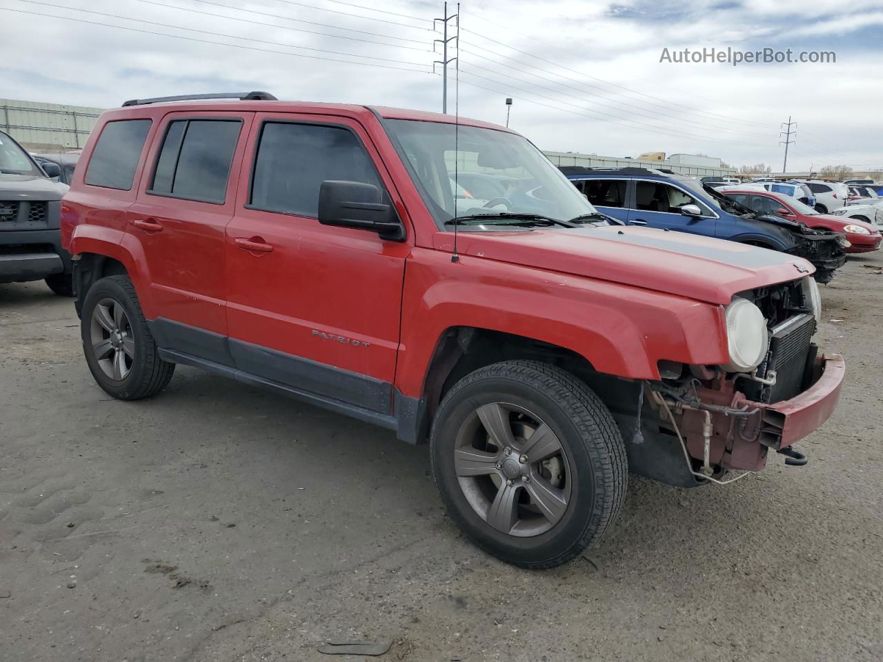 2016 Jeep Patriot Sport Red vin: 1C4NJRBBXGD672639