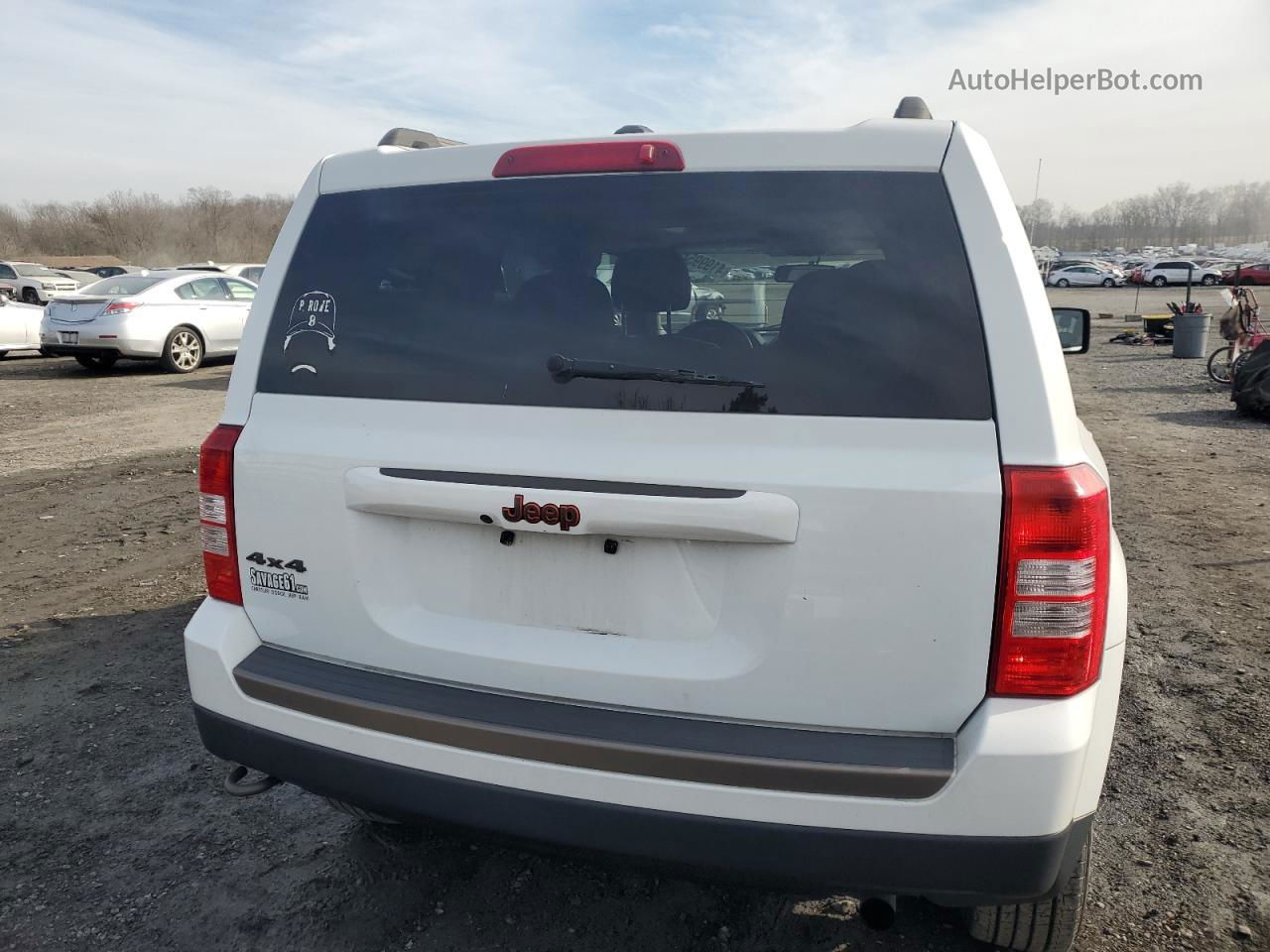 2016 Jeep Patriot Sport Белый vin: 1C4NJRBBXGD707146