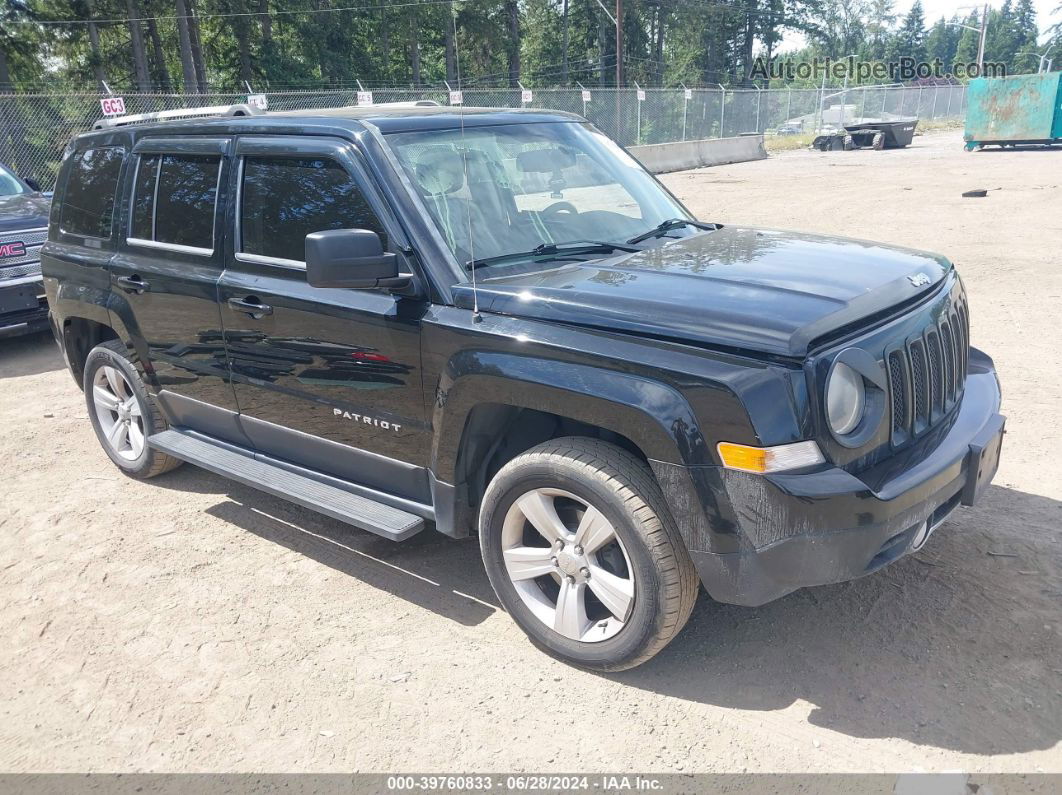 2014 Jeep Patriot Limited Black vin: 1C4NJRCB3ED558350