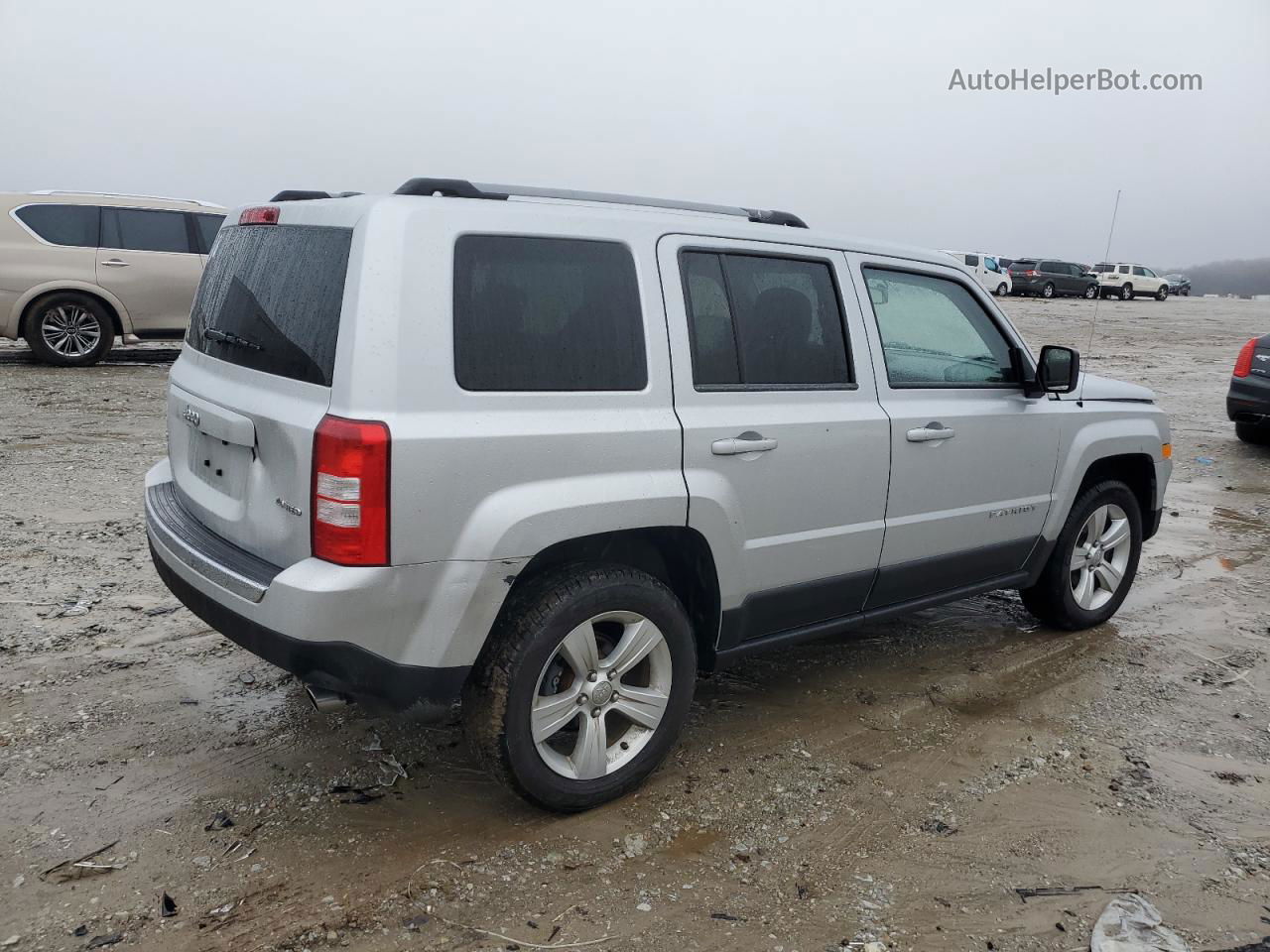 2014 Jeep Patriot Limited Серебряный vin: 1C4NJRCB3ED569848