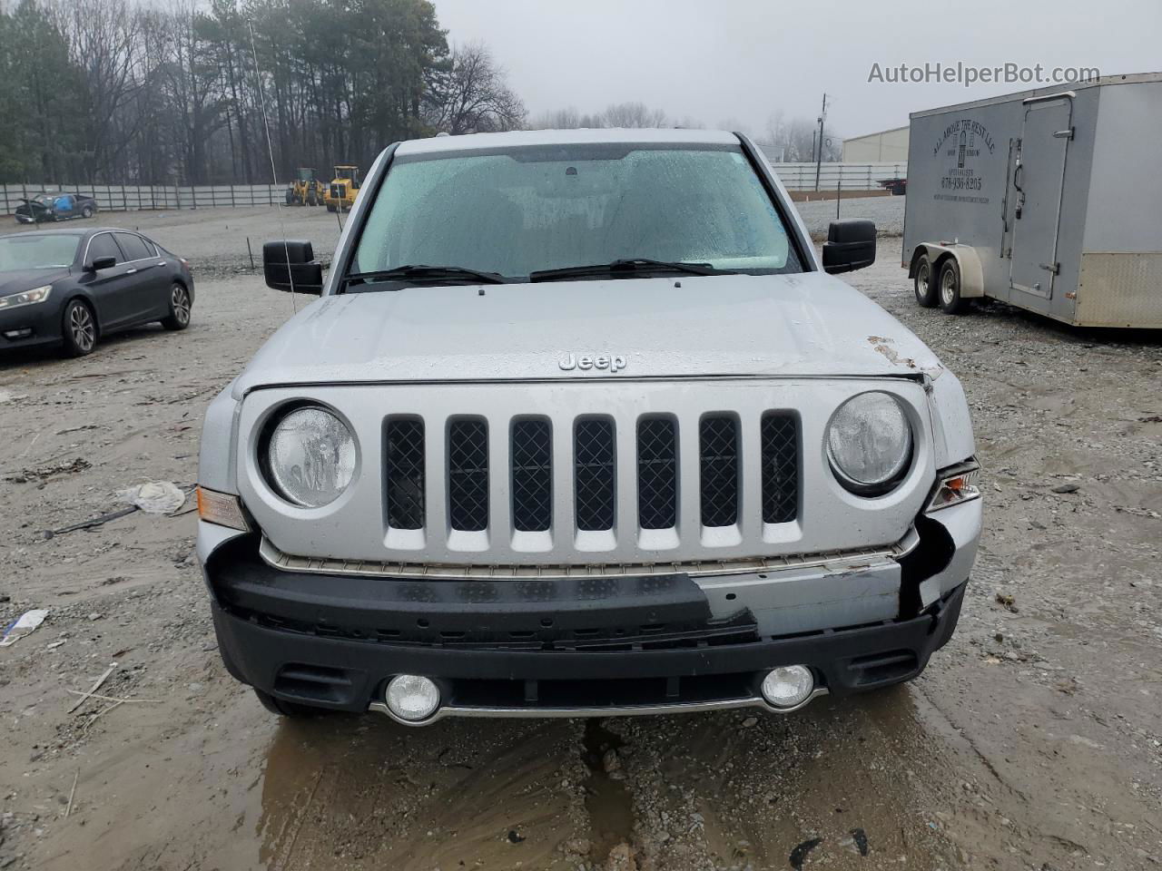 2014 Jeep Patriot Limited Silver vin: 1C4NJRCB3ED569848