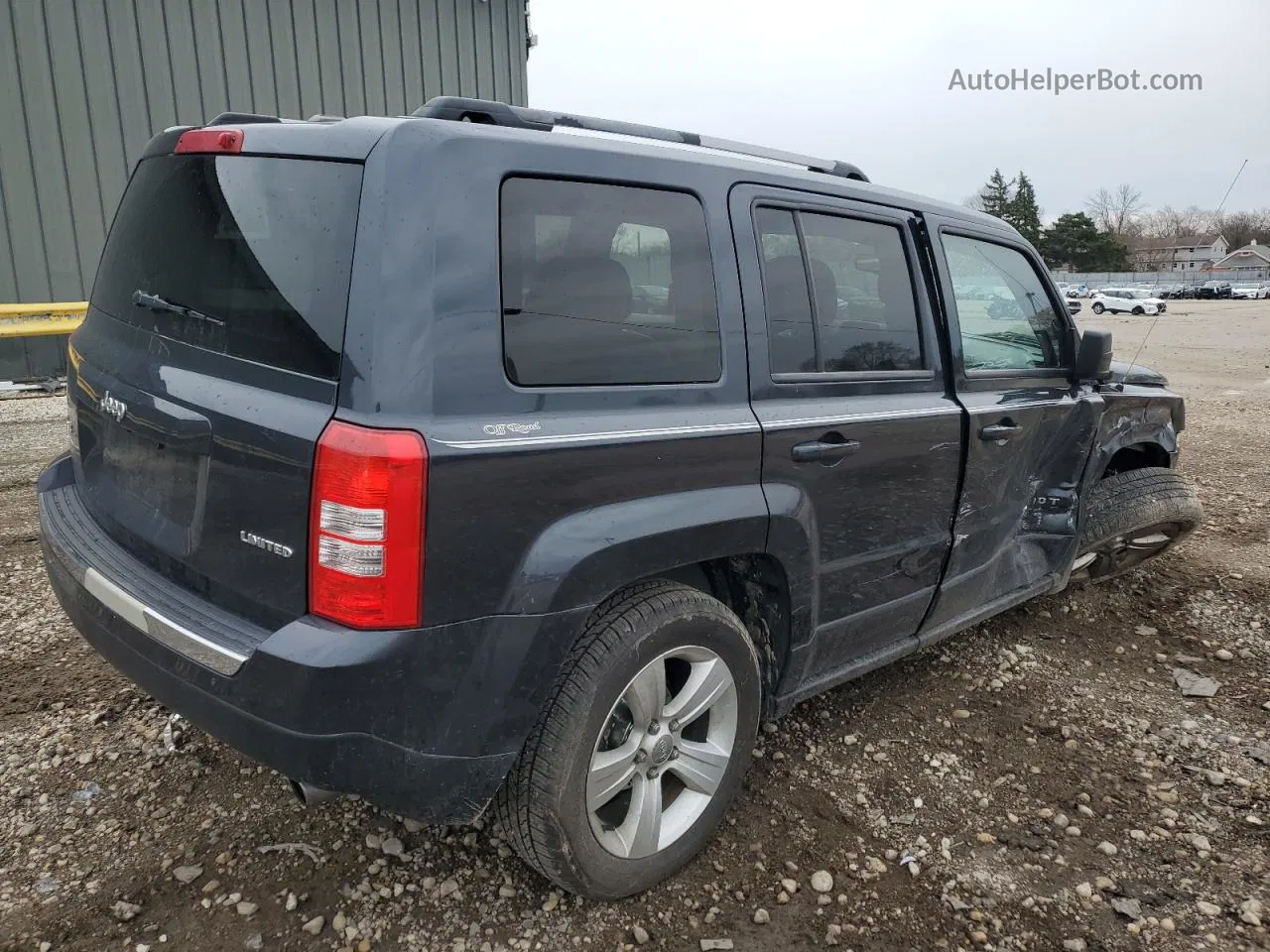 2014 Jeep Patriot Limited Серый vin: 1C4NJRCB7ED524265