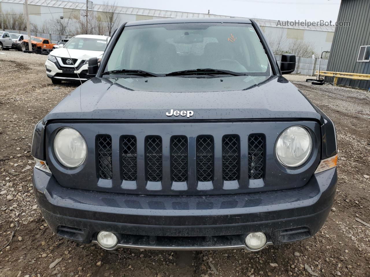 2014 Jeep Patriot Limited Серый vin: 1C4NJRCB7ED524265