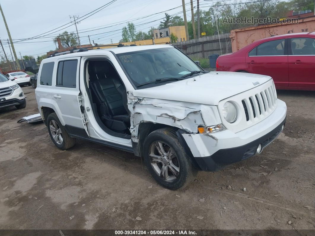 2014 Jeep Patriot Limited White vin: 1C4NJRCB8ED727696