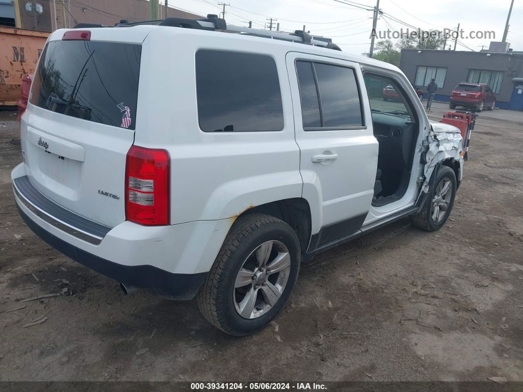 2014 Jeep Patriot Limited White vin: 1C4NJRCB8ED727696