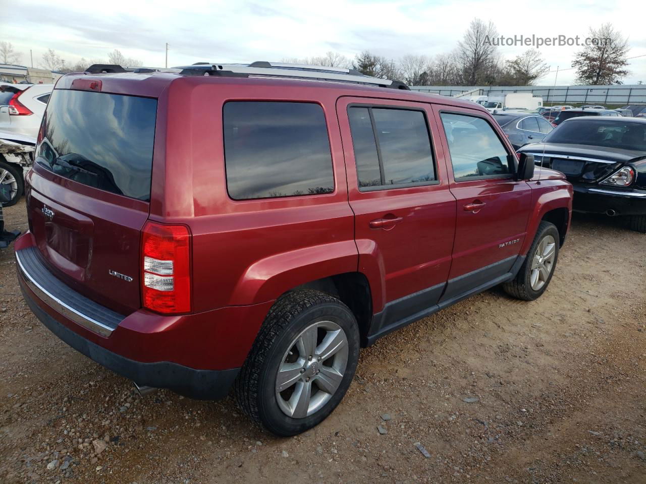 2012 Jeep Patriot Limited Темно-бордовый vin: 1C4NJRCB9CD577546