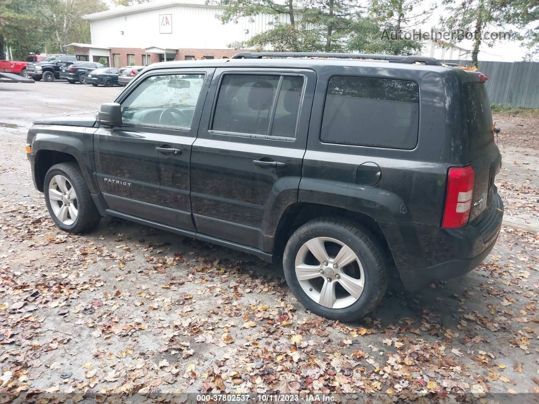 2012 Jeep Patriot Latitude Black vin: 1C4NJRFB0CD571839