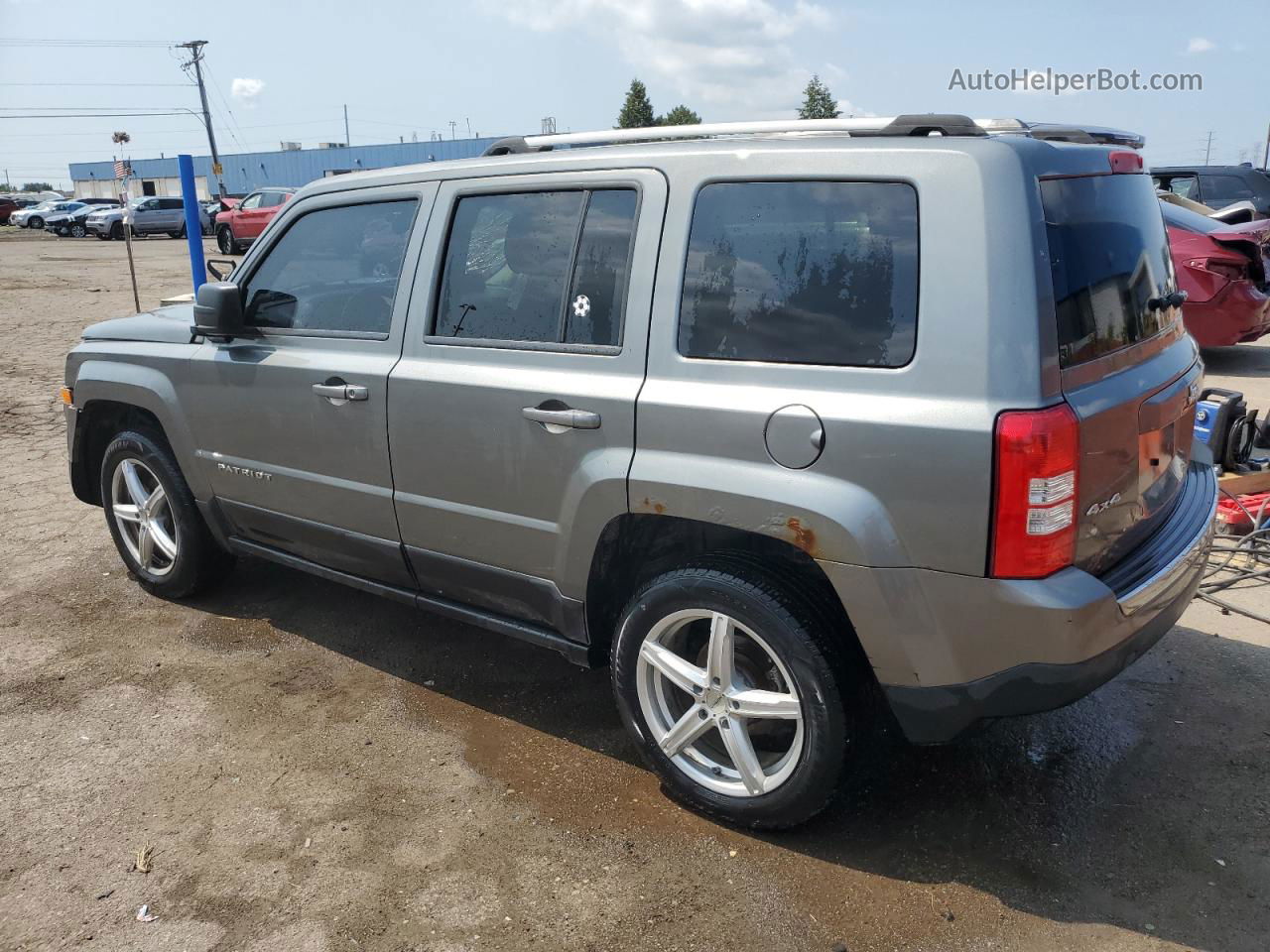 2012 Jeep Patriot Latitude Gray vin: 1C4NJRFB0CD689275