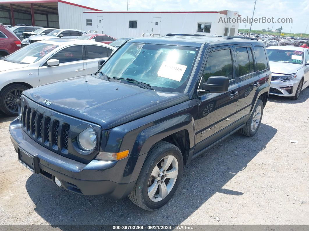 2014 Jeep Patriot Latitude Black vin: 1C4NJRFB0ED649720