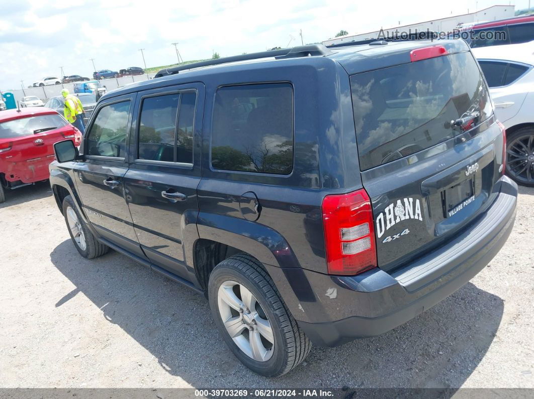 2014 Jeep Patriot Latitude Black vin: 1C4NJRFB0ED649720