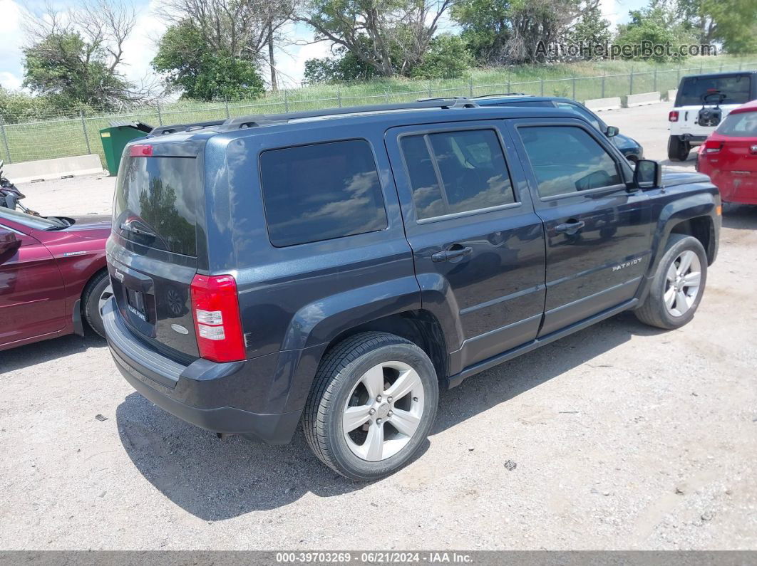 2014 Jeep Patriot Latitude Black vin: 1C4NJRFB0ED649720