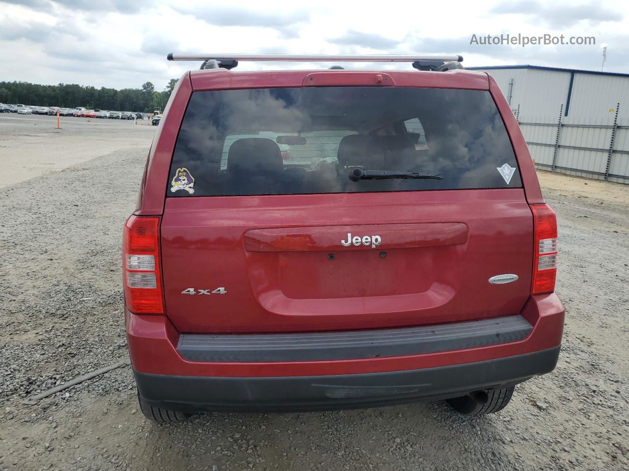 2014 Jeep Patriot Latitude Burgundy vin: 1C4NJRFB0ED762776