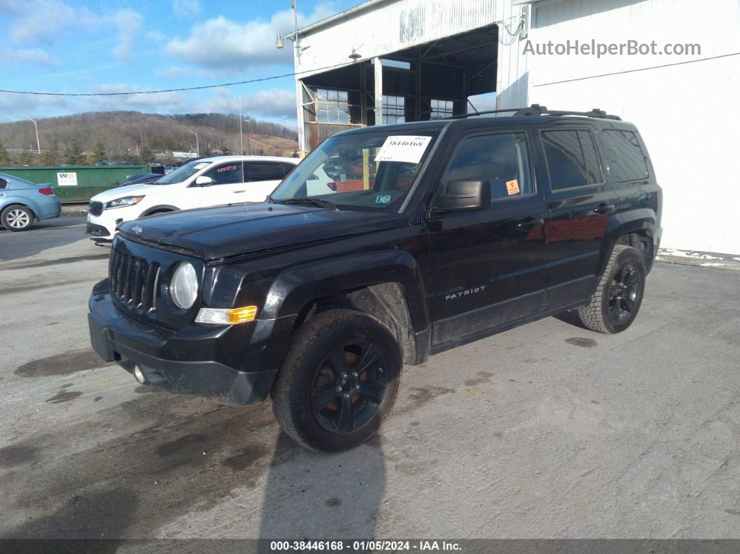 2012 Jeep Patriot Latitude Black vin: 1C4NJRFB1CD590223