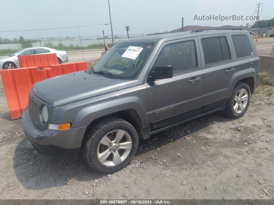 2012 Jeep Patriot Latitude Серый vin: 1C4NJRFB1CD638819