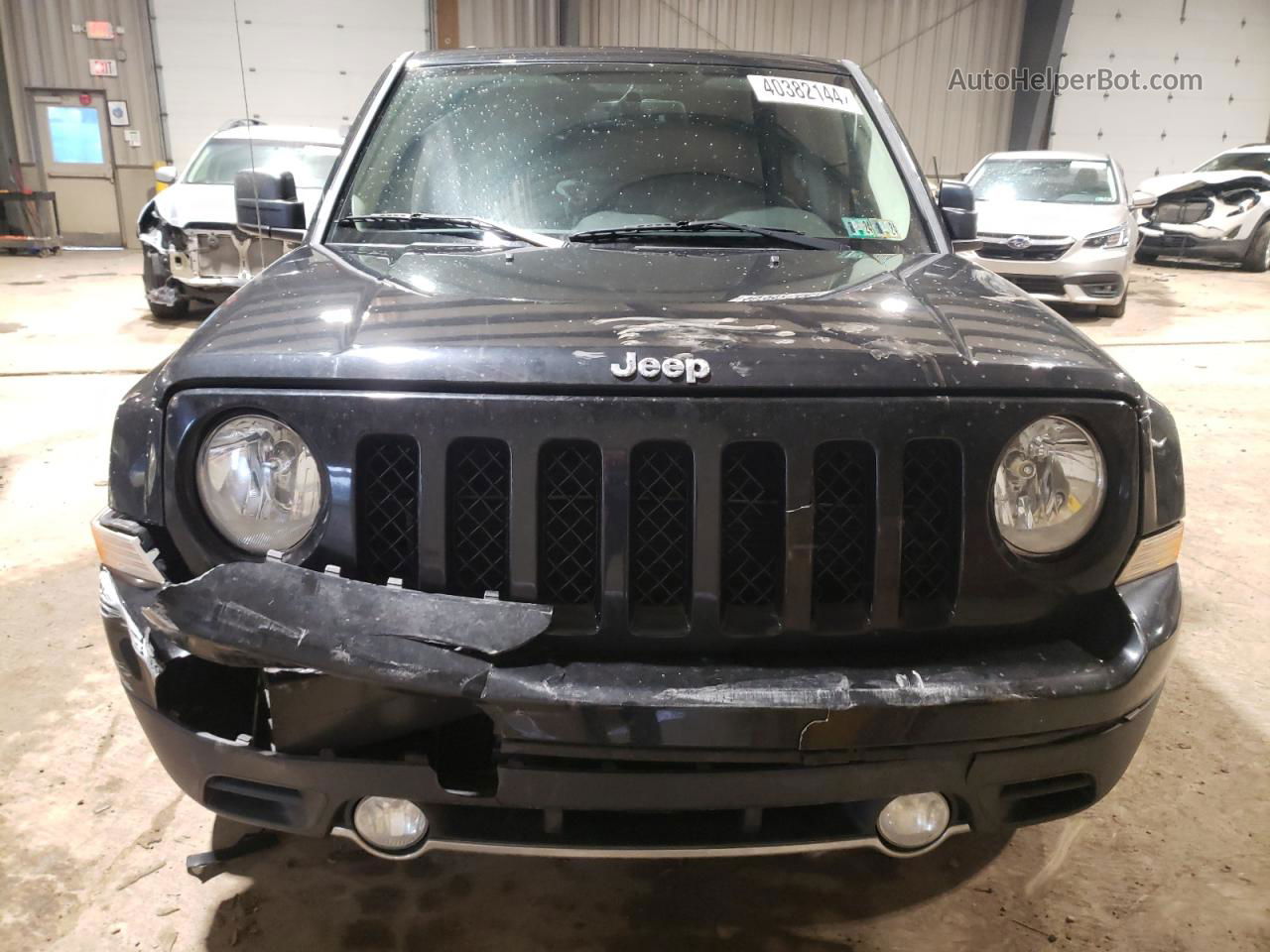 2016 Jeep Patriot Latitude Черный vin: 1C4NJRFB1GD534501