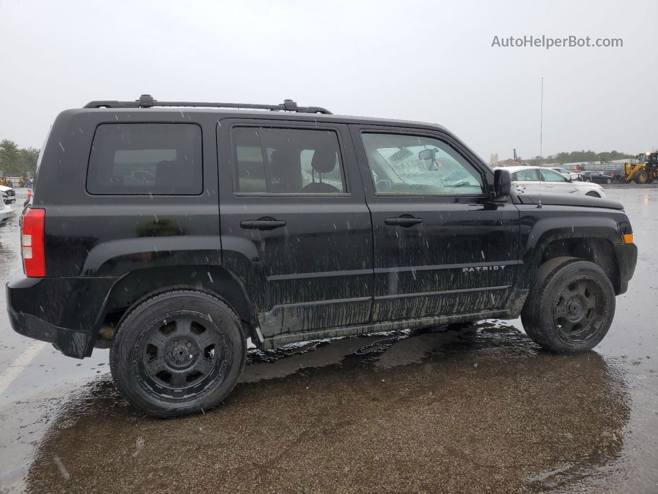 2012 Jeep Patriot Latitude Черный vin: 1C4NJRFB2CD530323