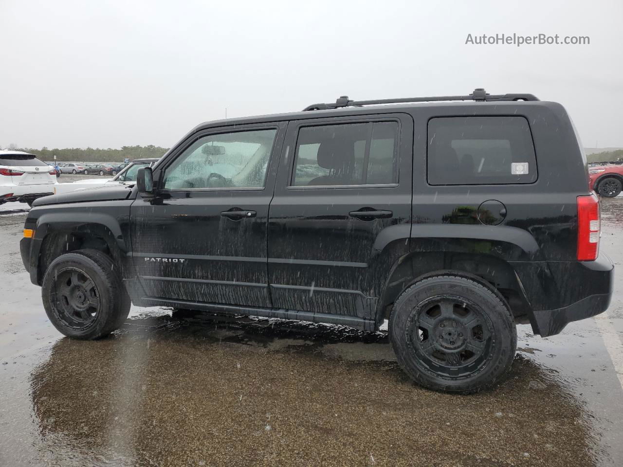 2012 Jeep Patriot Latitude Черный vin: 1C4NJRFB2CD530323