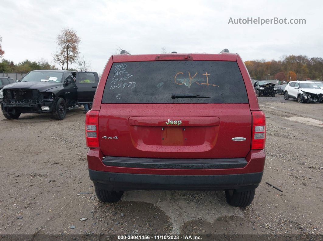 2014 Jeep Patriot Latitude Красный vin: 1C4NJRFB2ED512293