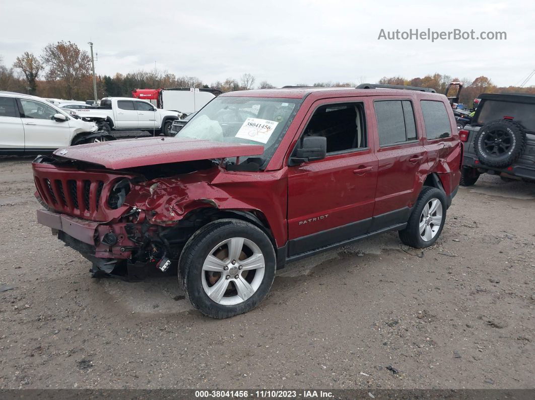 2014 Jeep Patriot Latitude Красный vin: 1C4NJRFB2ED512293