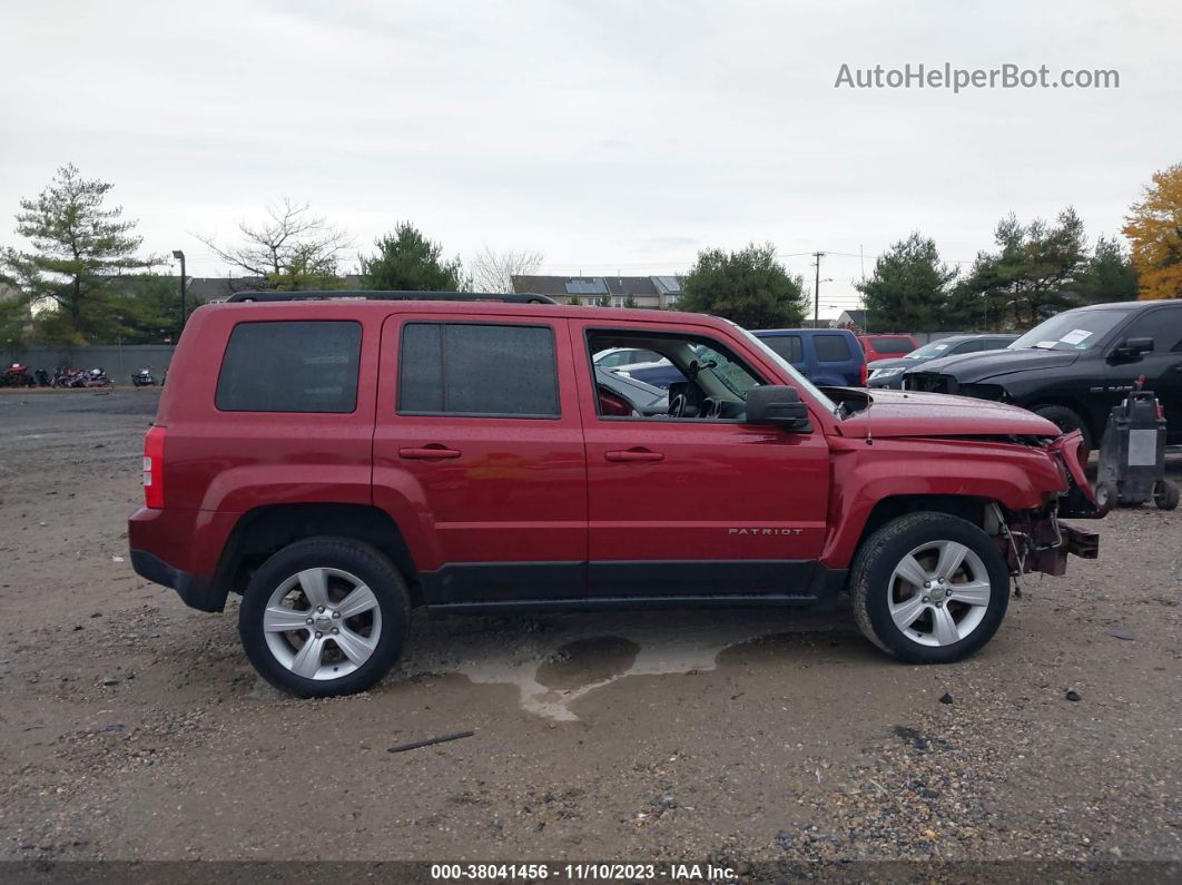 2014 Jeep Patriot Latitude Красный vin: 1C4NJRFB2ED512293