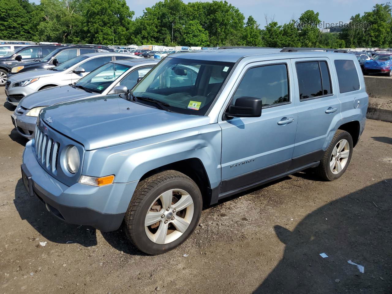 2014 Jeep Patriot Latitude Blue vin: 1C4NJRFB2ED532284