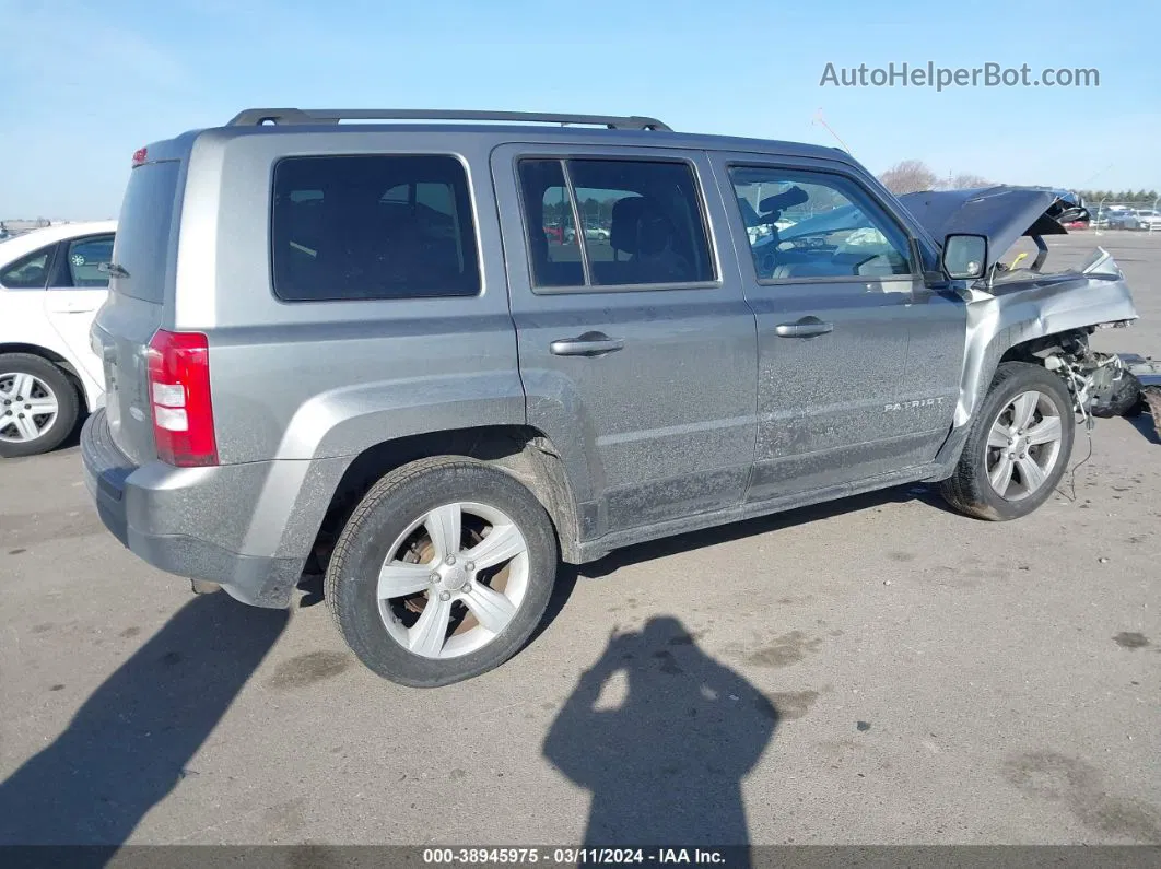 2014 Jeep Patriot Latitude Серый vin: 1C4NJRFB2ED546461