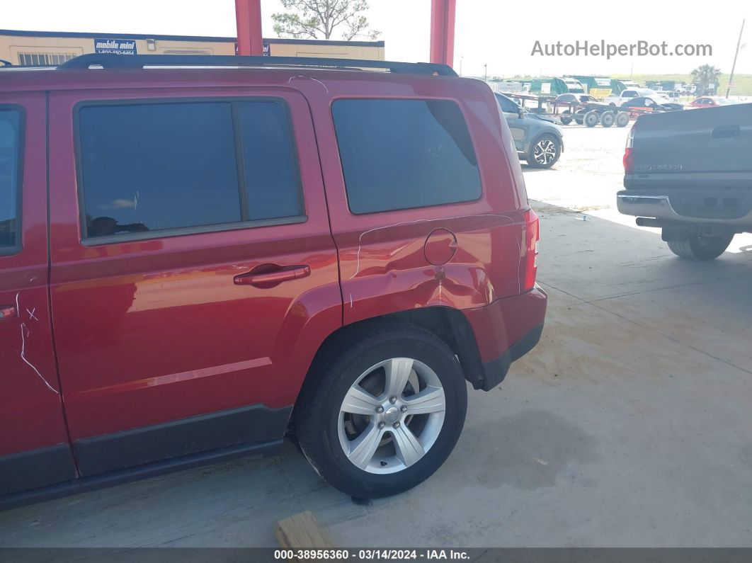 2014 Jeep Patriot Latitude Красный vin: 1C4NJRFB2ED586314