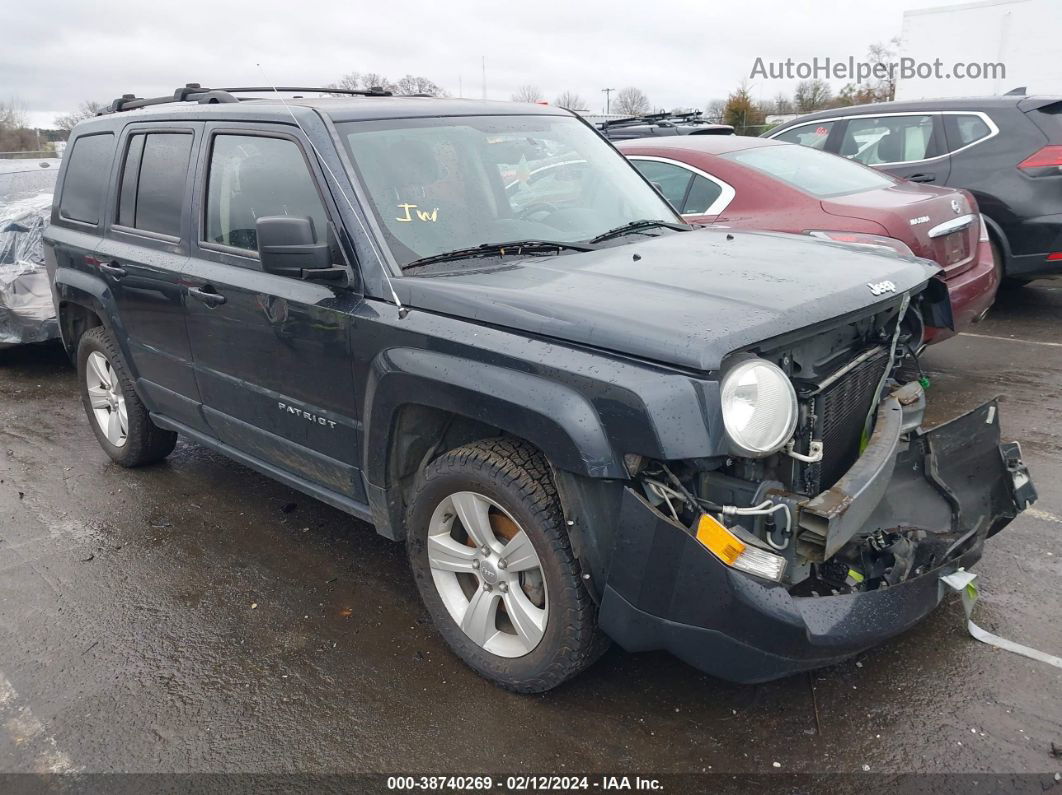 2014 Jeep Patriot Latitude Black vin: 1C4NJRFB2ED670701