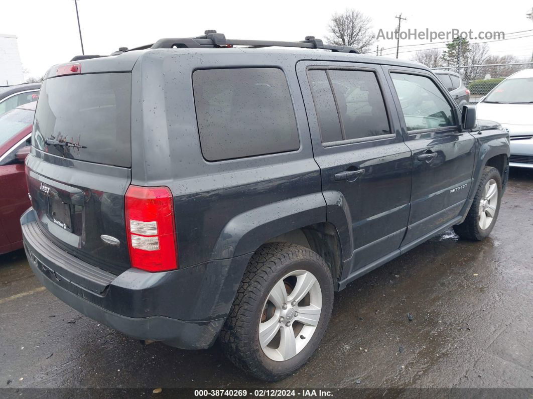 2014 Jeep Patriot Latitude Black vin: 1C4NJRFB2ED670701