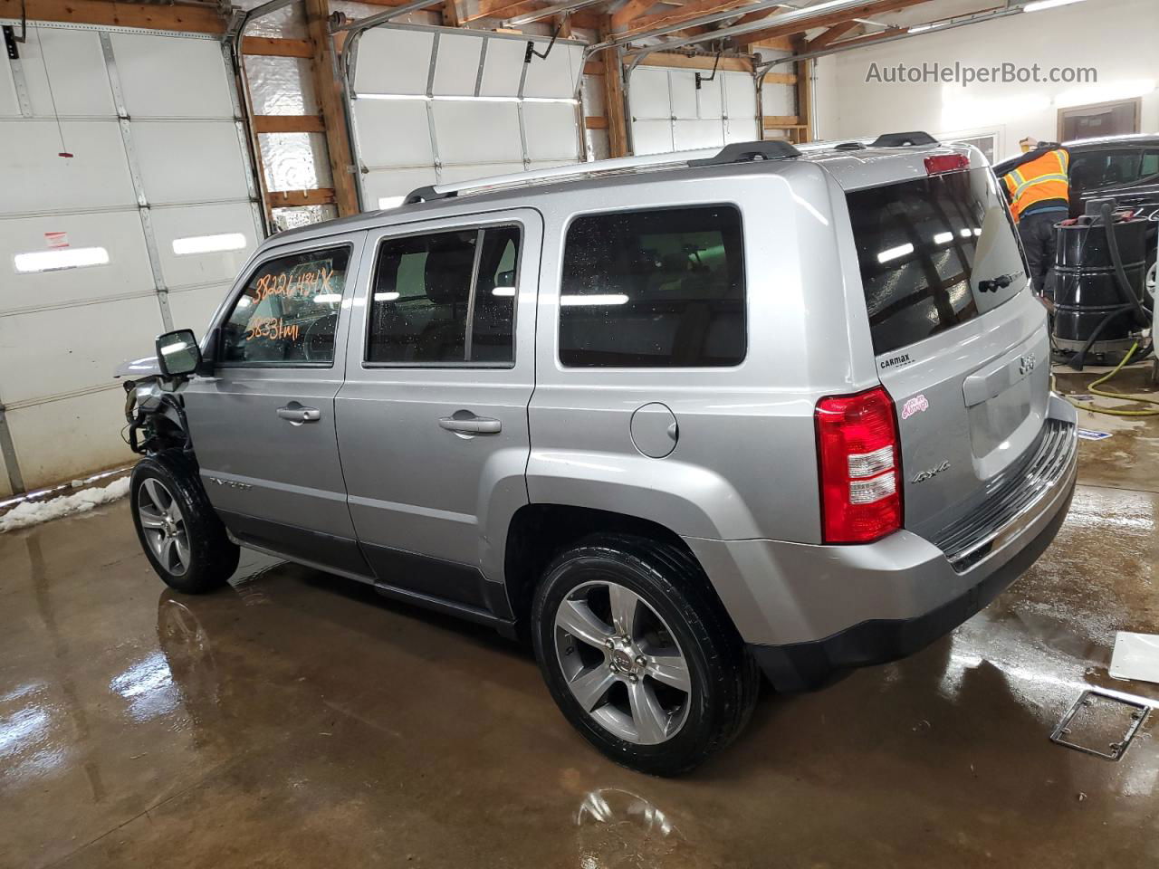 2016 Jeep Patriot Latitude Серый vin: 1C4NJRFB2GD523197