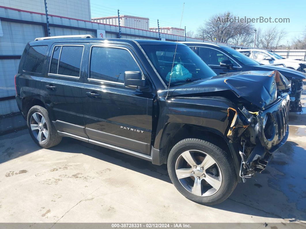 2016 Jeep Patriot High Altitude Edition Черный vin: 1C4NJRFB2GD572836