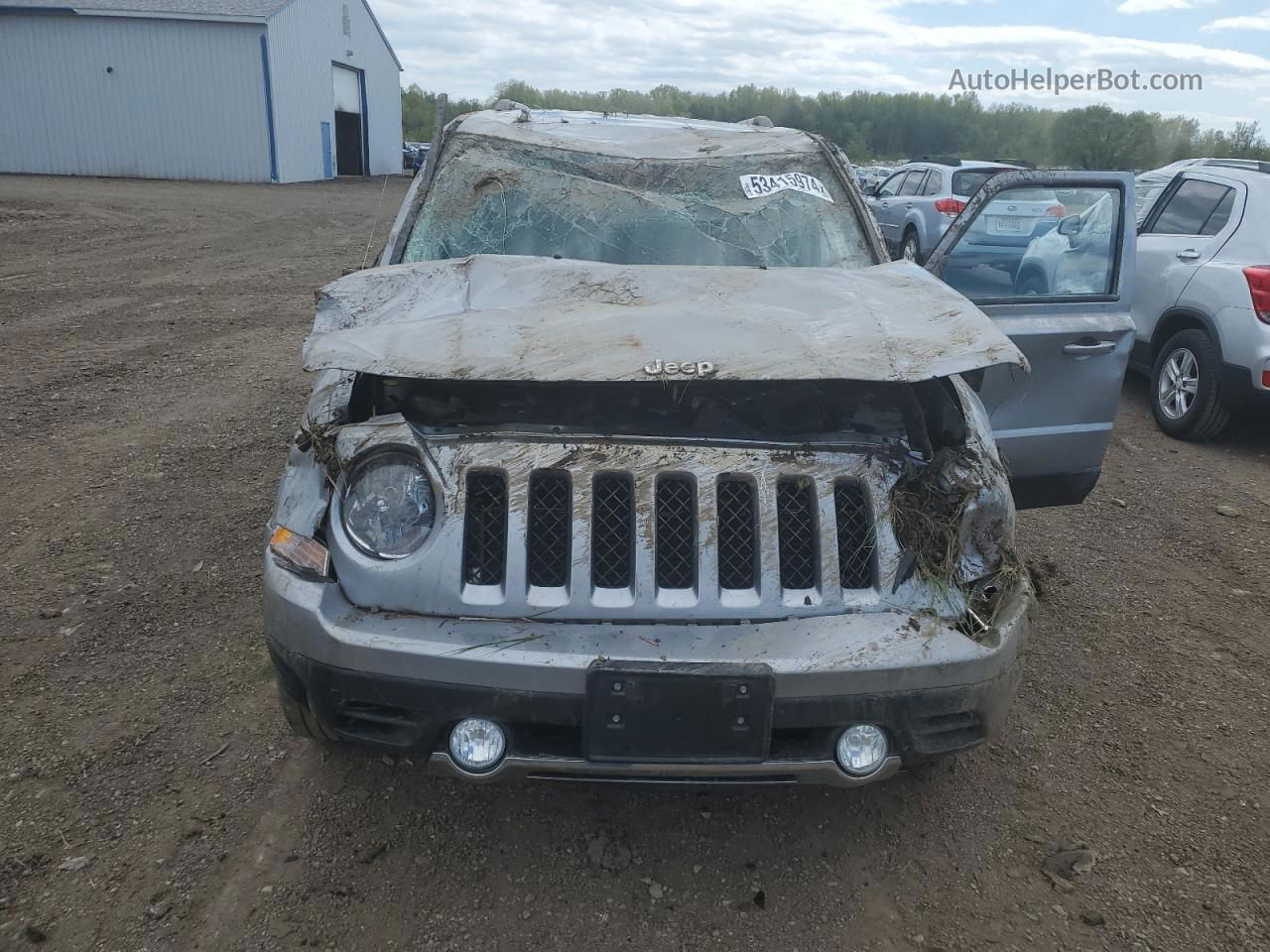 2016 Jeep Patriot Latitude Silver vin: 1C4NJRFB2GD746825