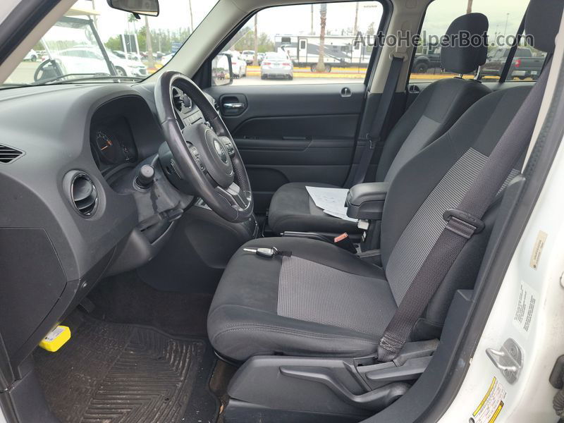 2014 Jeep Patriot Latitude Белый vin: 1C4NJRFB3ED537056