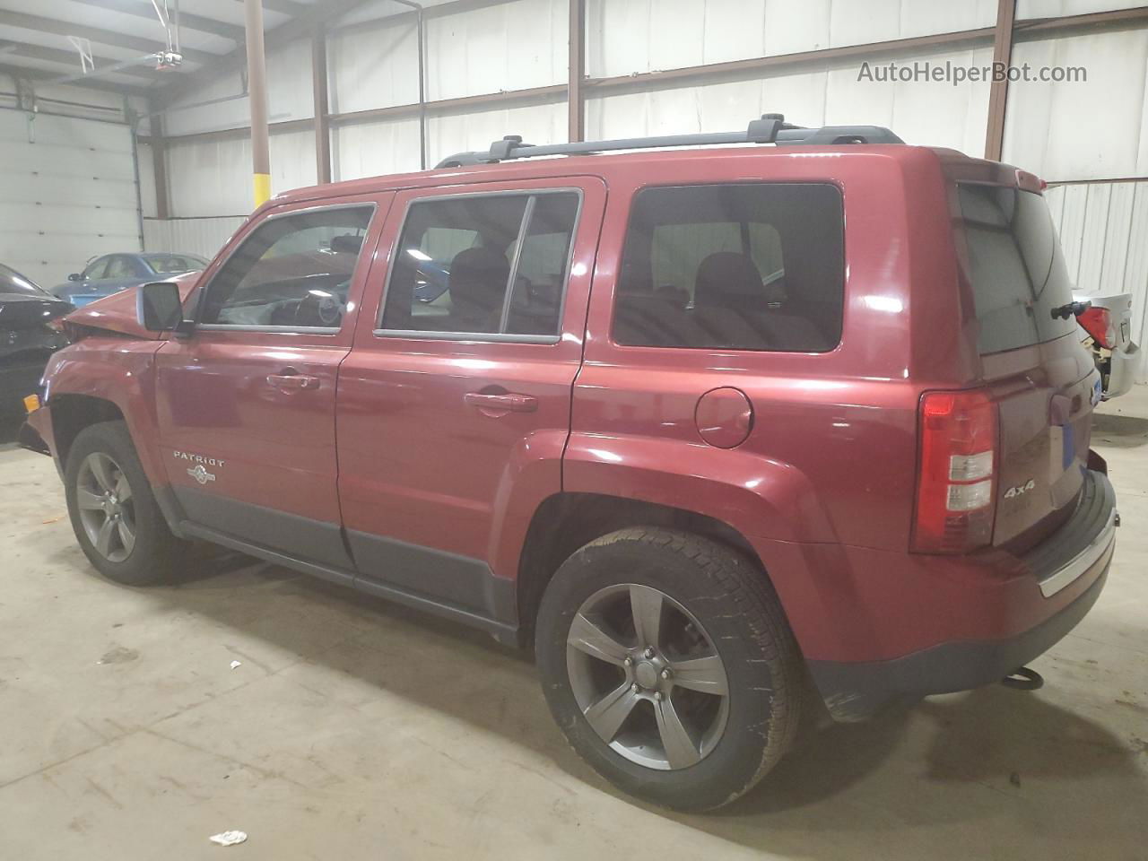 2014 Jeep Patriot Latitude Red vin: 1C4NJRFB3ED585625