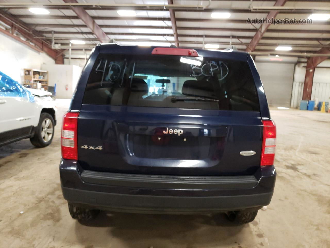 2016 Jeep Patriot Latitude Blue vin: 1C4NJRFB3GD654011