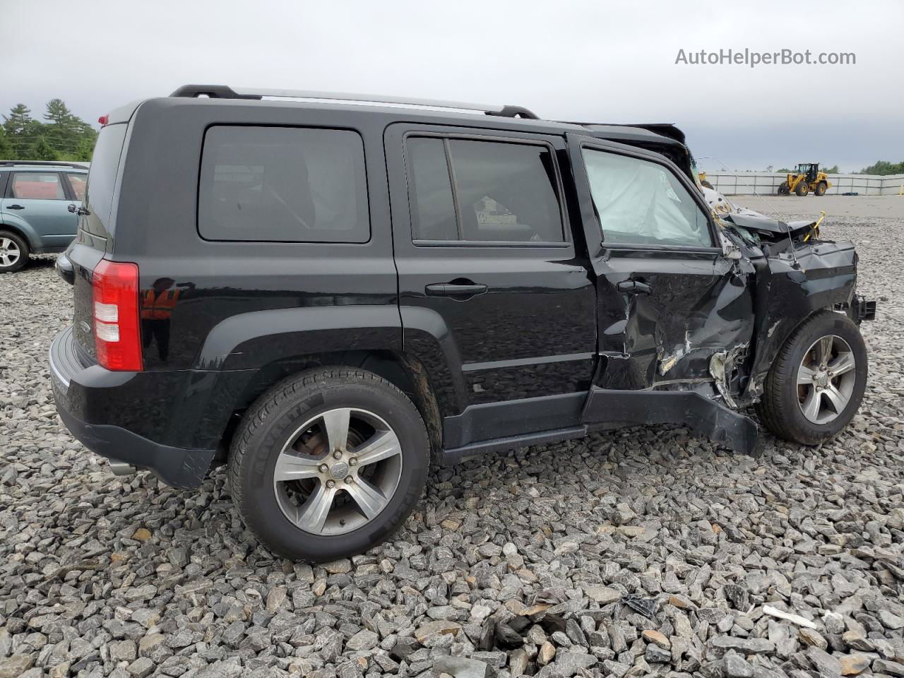 2016 Jeep Patriot Latitude Black vin: 1C4NJRFB3GD654512