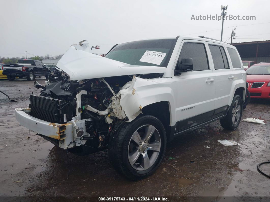 2016 Jeep Patriot High Altitude Edition White vin: 1C4NJRFB3GD658799