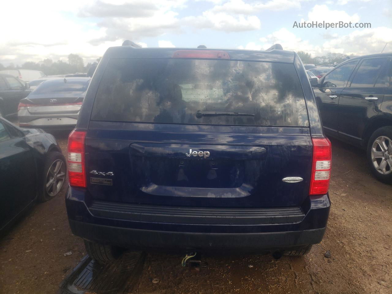 2016 Jeep Patriot Latitude Blue vin: 1C4NJRFB3GD758434