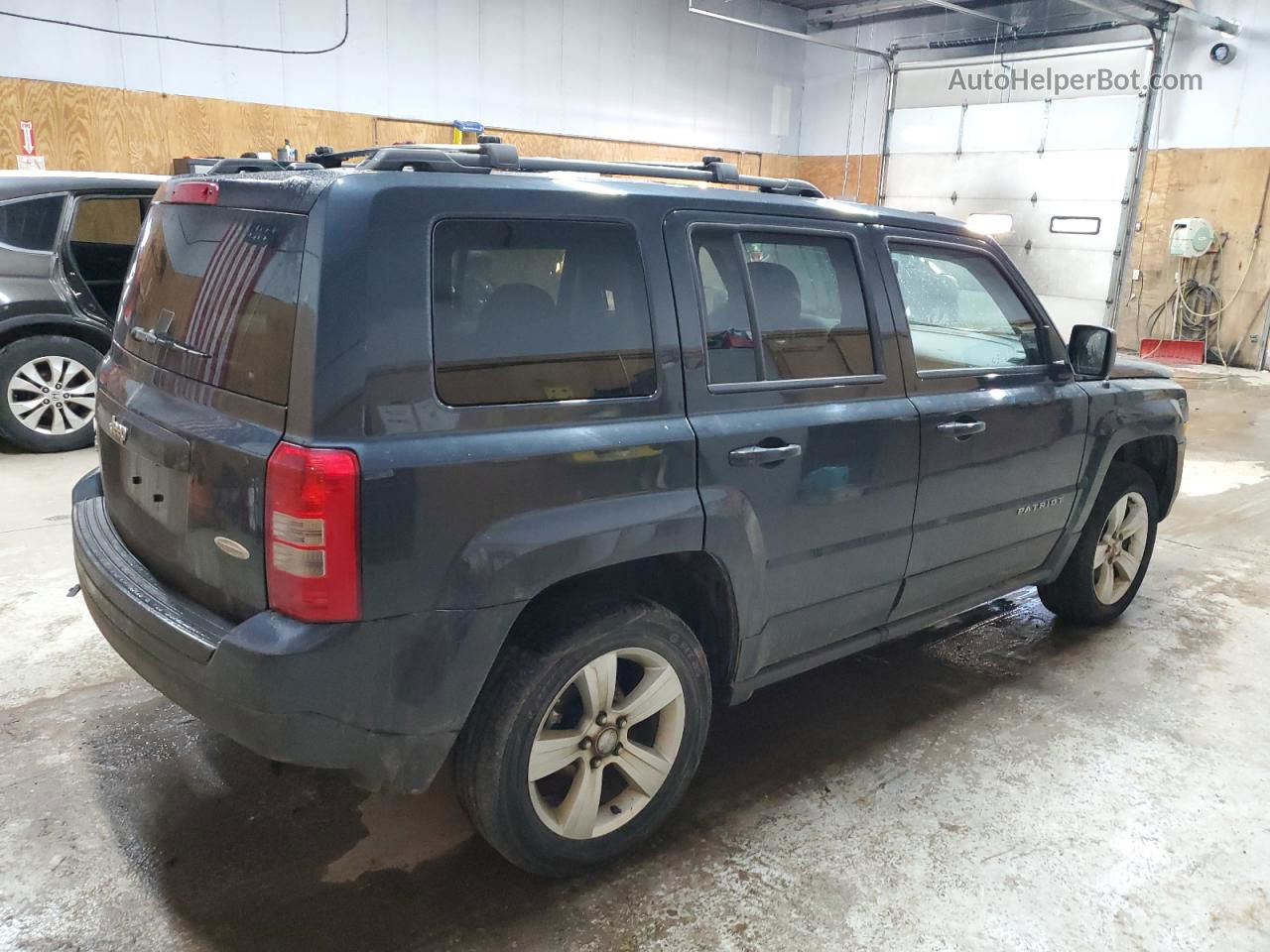 2014 Jeep Patriot Latitude Gray vin: 1C4NJRFB4ED617370