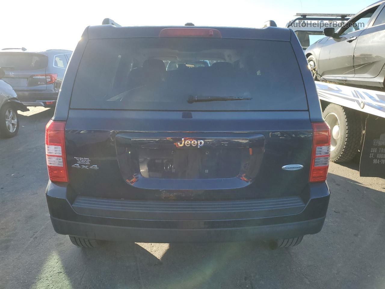 2014 Jeep Patriot Latitude Blue vin: 1C4NJRFB4ED653026