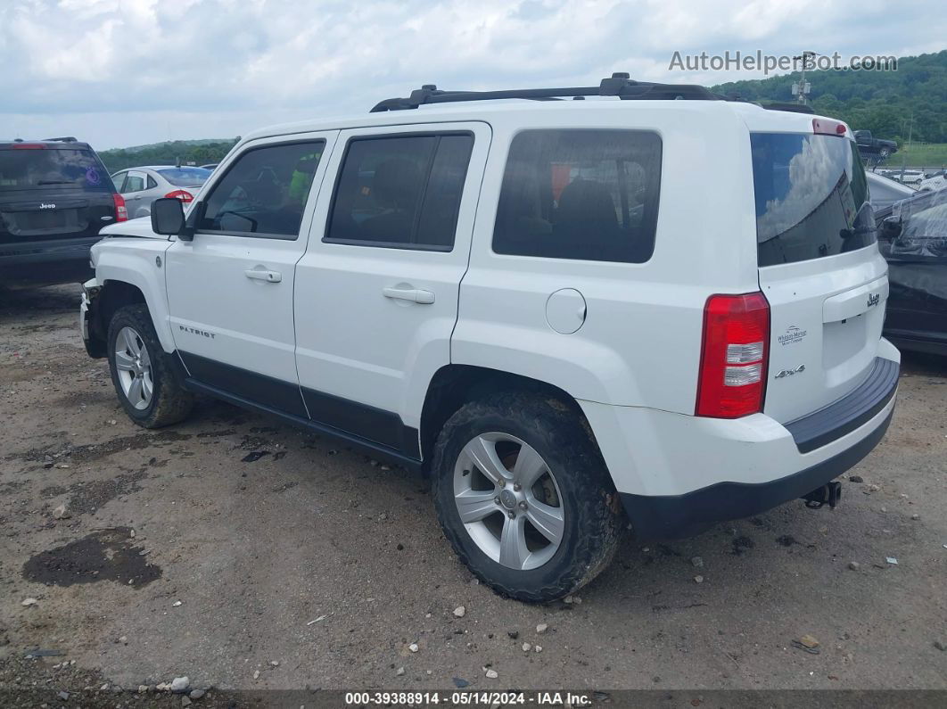 2014 Jeep Patriot Latitude Белый vin: 1C4NJRFB4ED862153